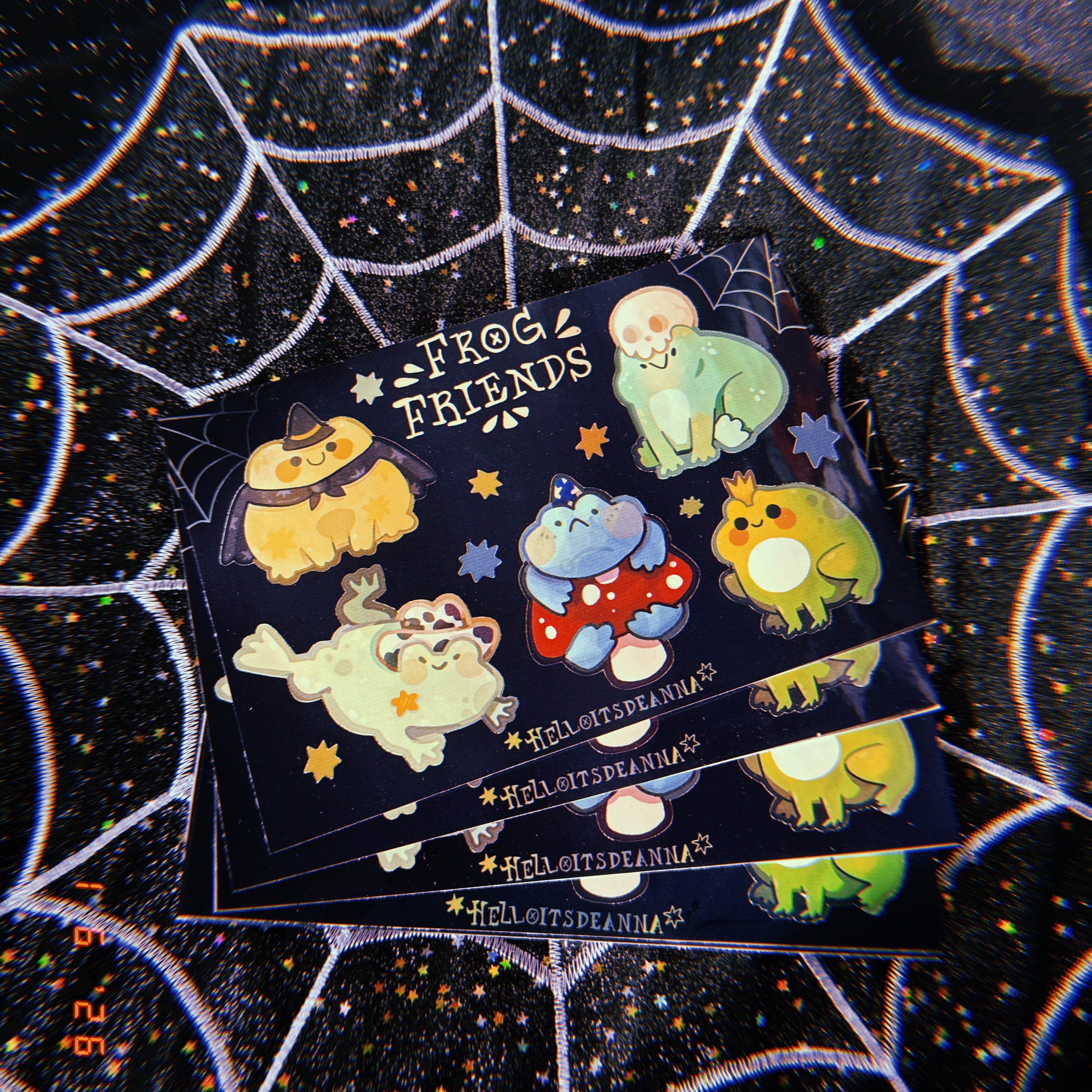 Frog Friends Sticker Sheet
