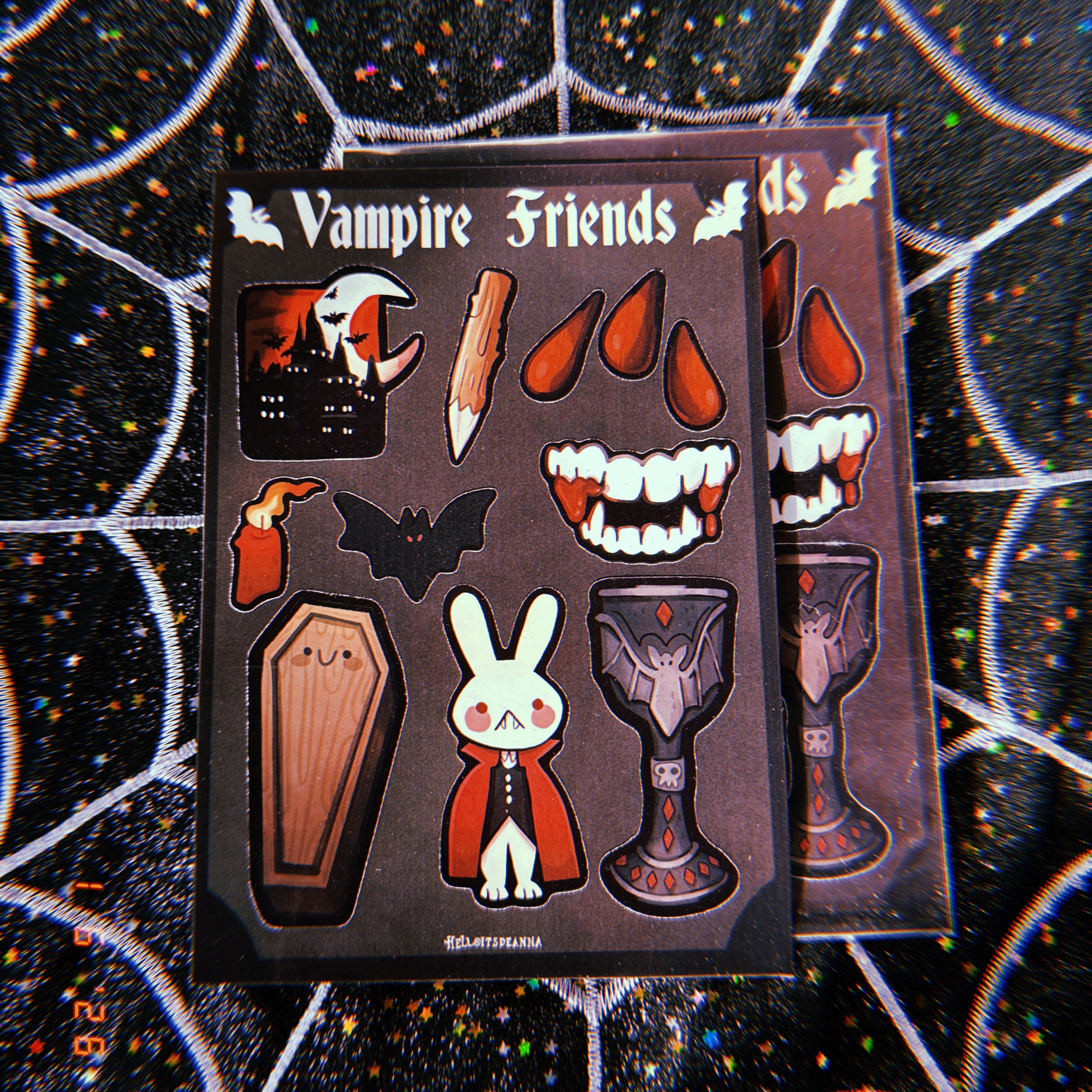 Vampire Sticker Sheet