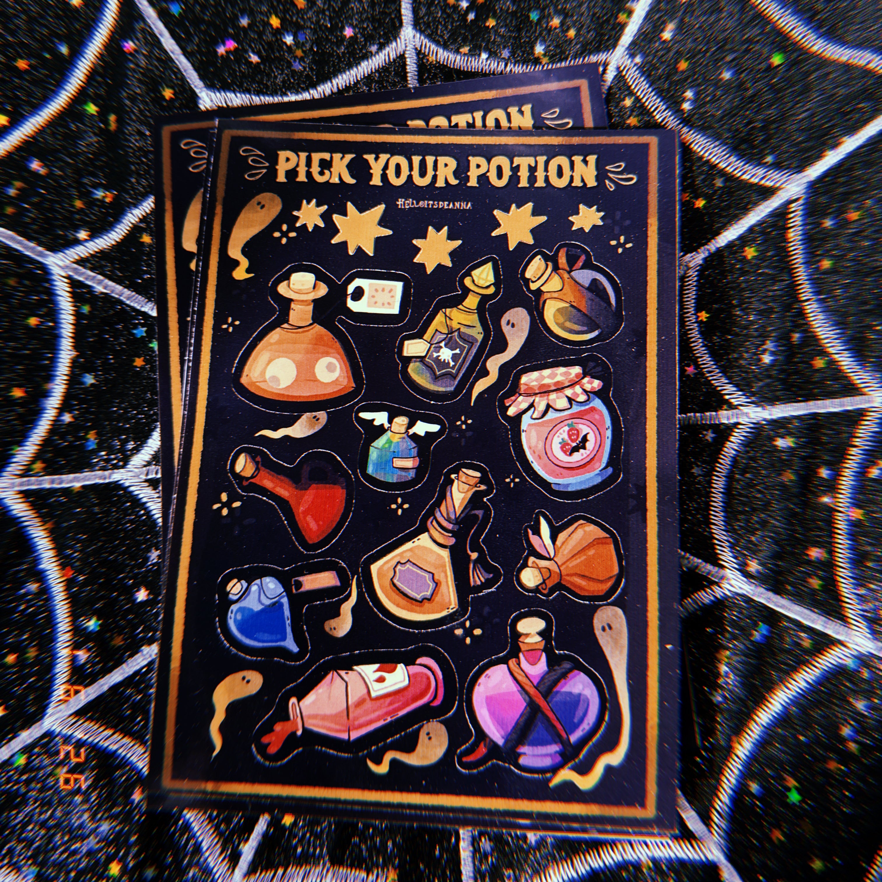 Potion Sticker Sheet