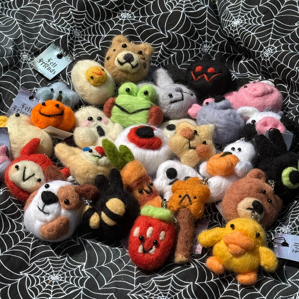 Mystery Needlefelt Keychain