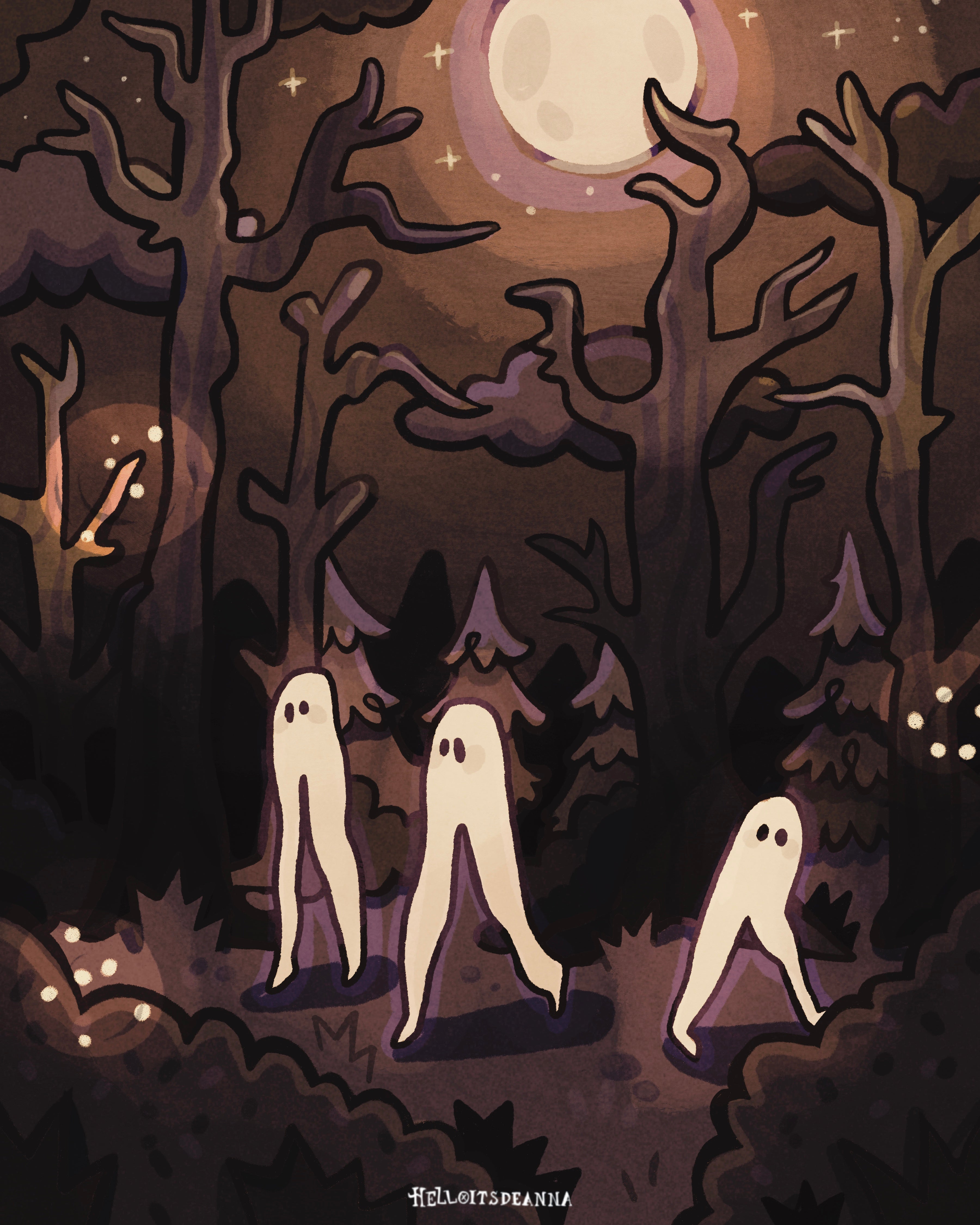 Cryptids/ Sci-fi Prints