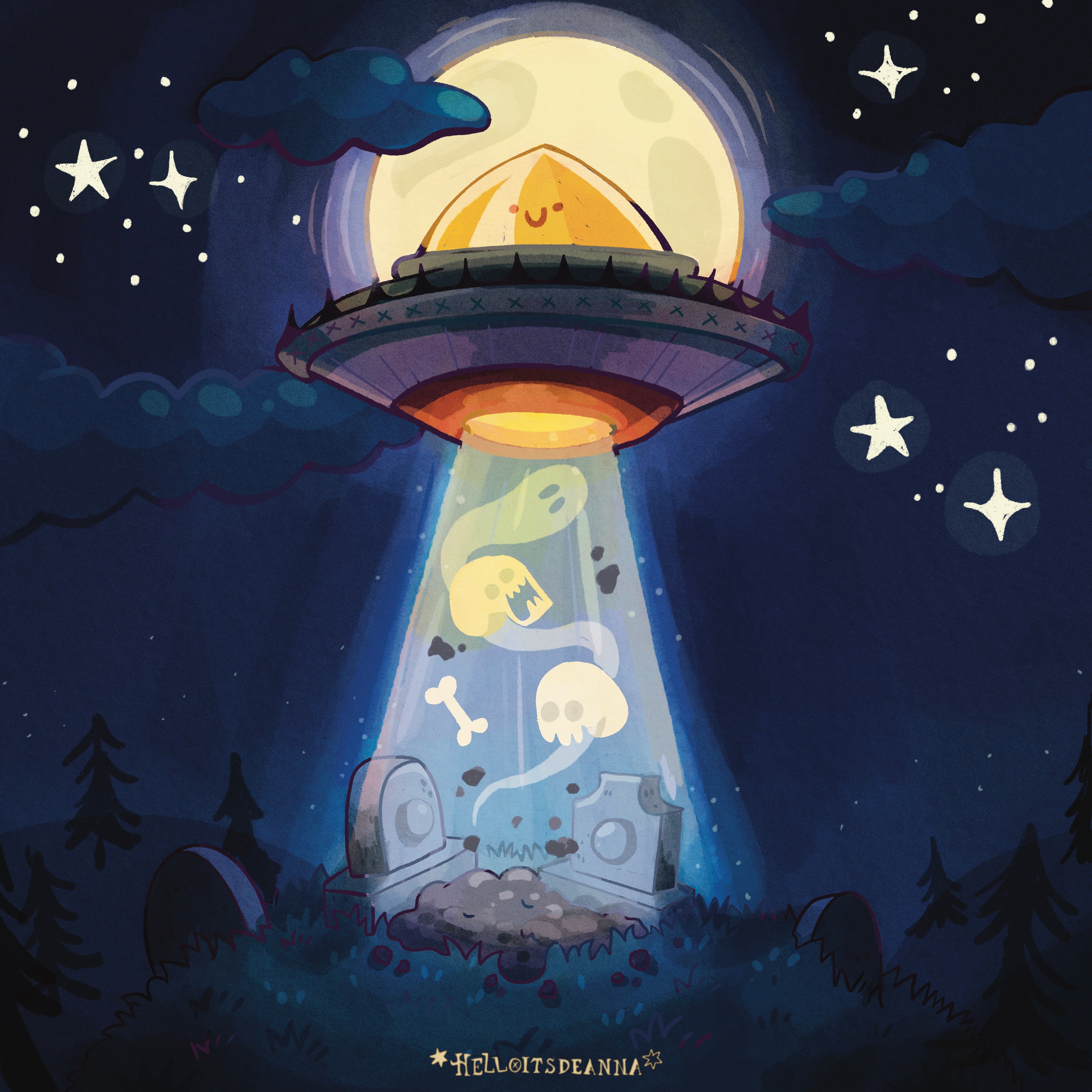 Cryptids/ Sci-fi Prints