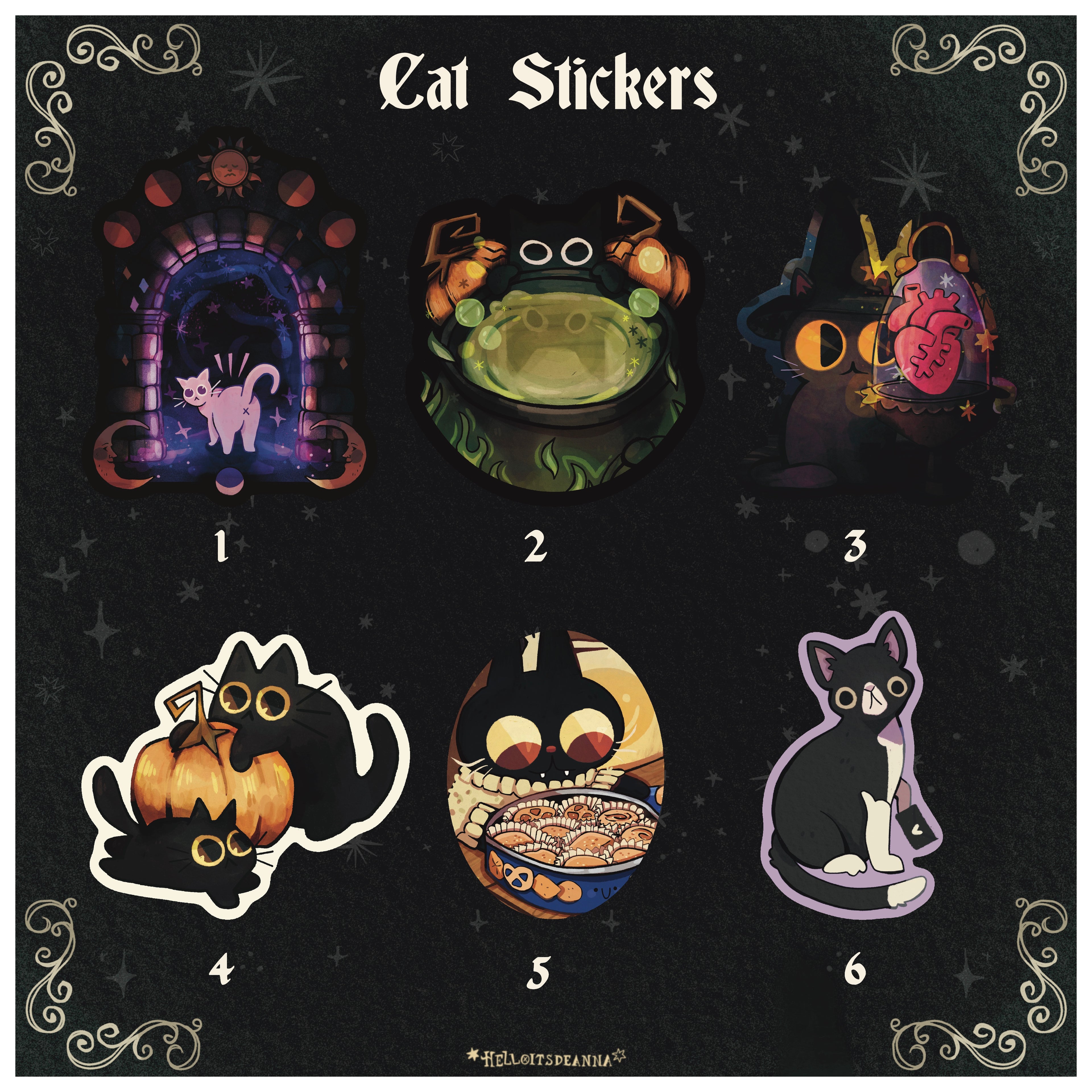 Cat Stickers