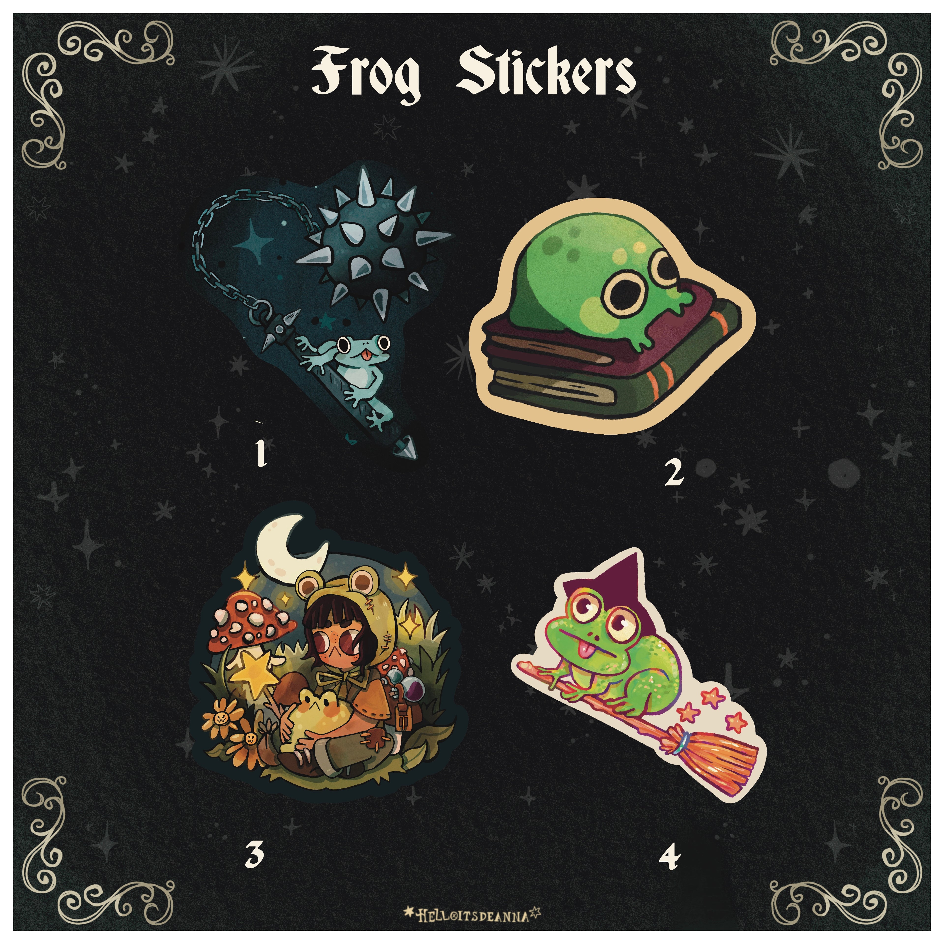 Frog Stickers